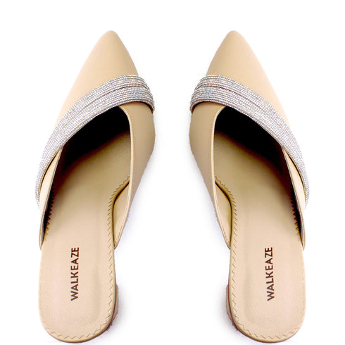Women Formal Mules - 62275S - Walkeaze